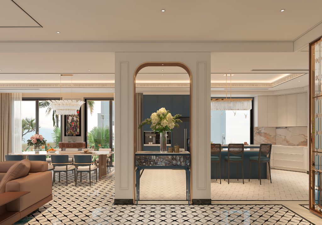 phong cách nội thất biệt thự Grand Bay Halong Villas