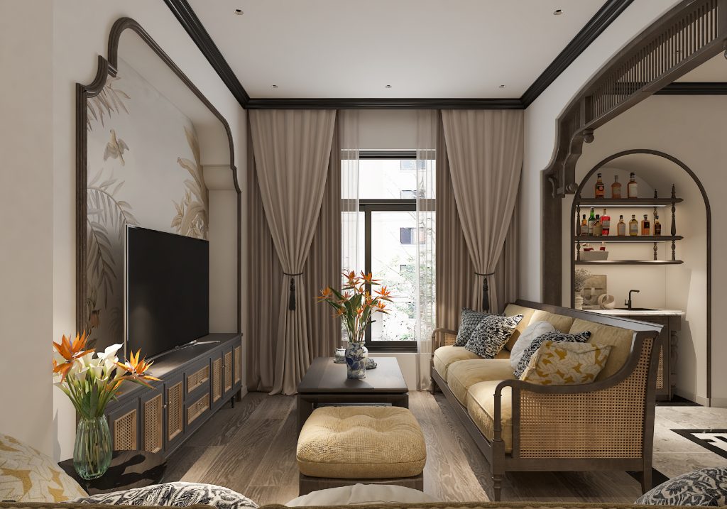 phong cách thiết kế nội thất Hạ Long